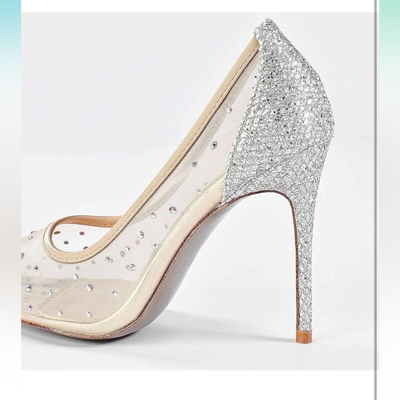 Miluoro Rhinestone Heels - Picture 4 of 10